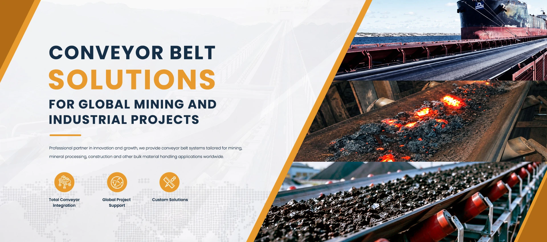 Conveyor Belt Solutions for Mining and Industry